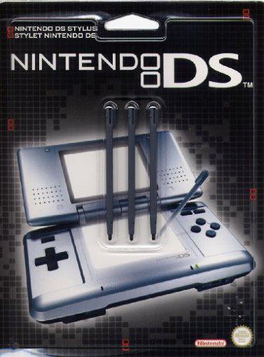 NINTENDO Accessorio pennini per Nintendo DS confezione da 3 pezzi nero
